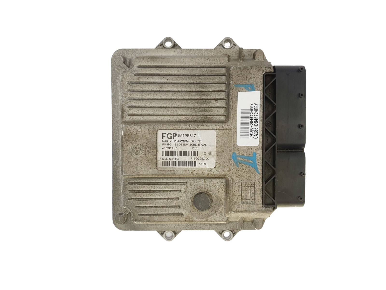 Steuergerät FGP 6JF.P3 55195817 71600.053.00 Fiat Magneti Marelli 46724 main product photo