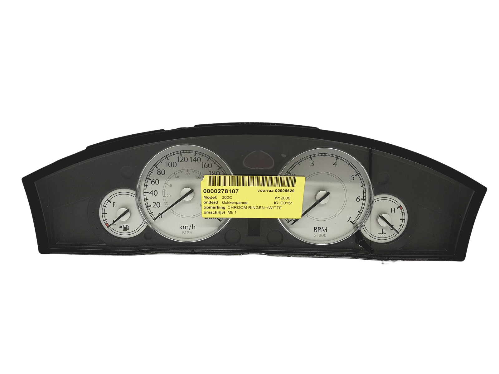 Tacho Kombiinstrument Chrysler 300C P56044943AI 31228 main product photo