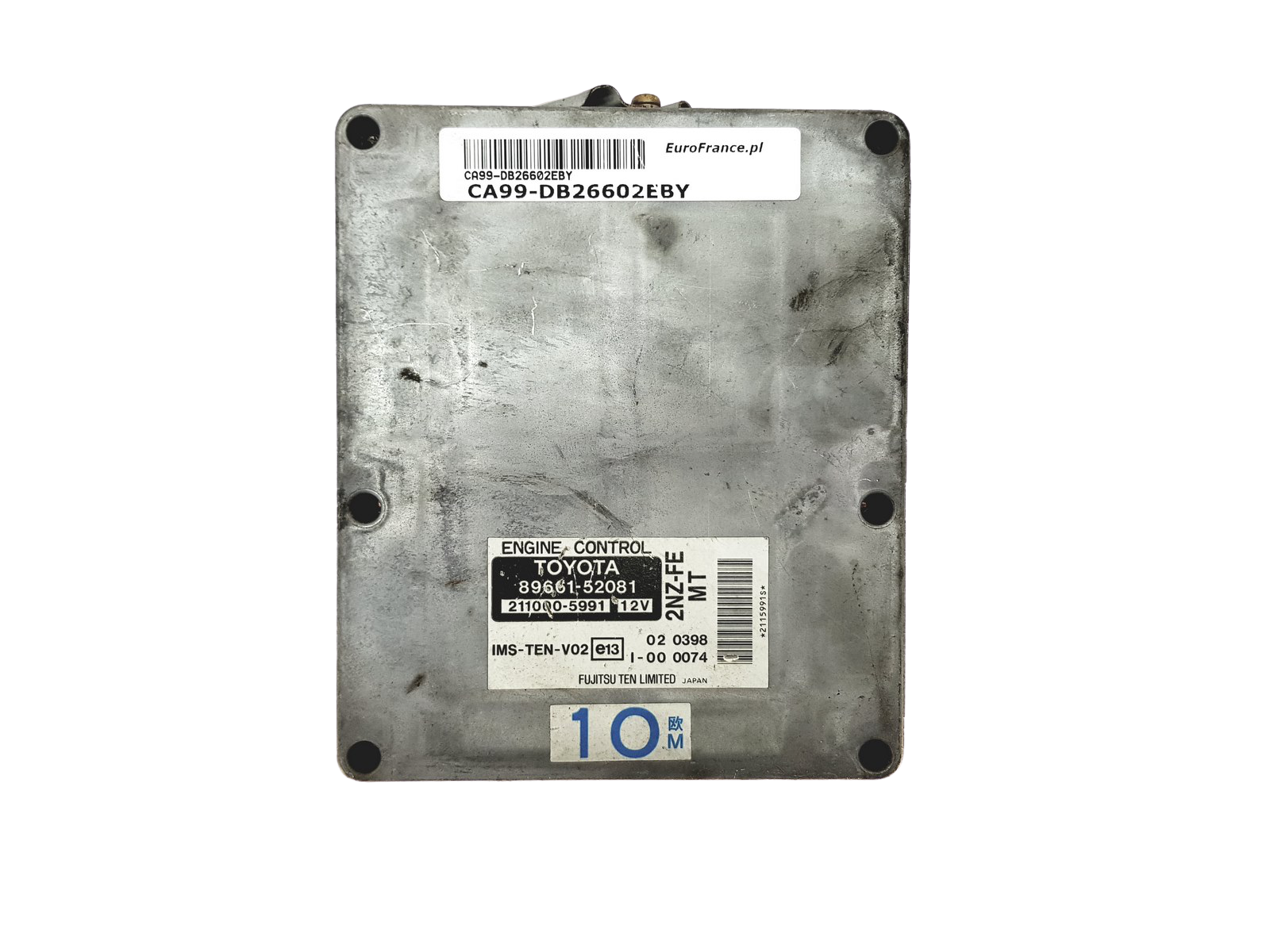 Steuergerät 89661-52081 211000-5991 Toyota Fujitsu main product photo