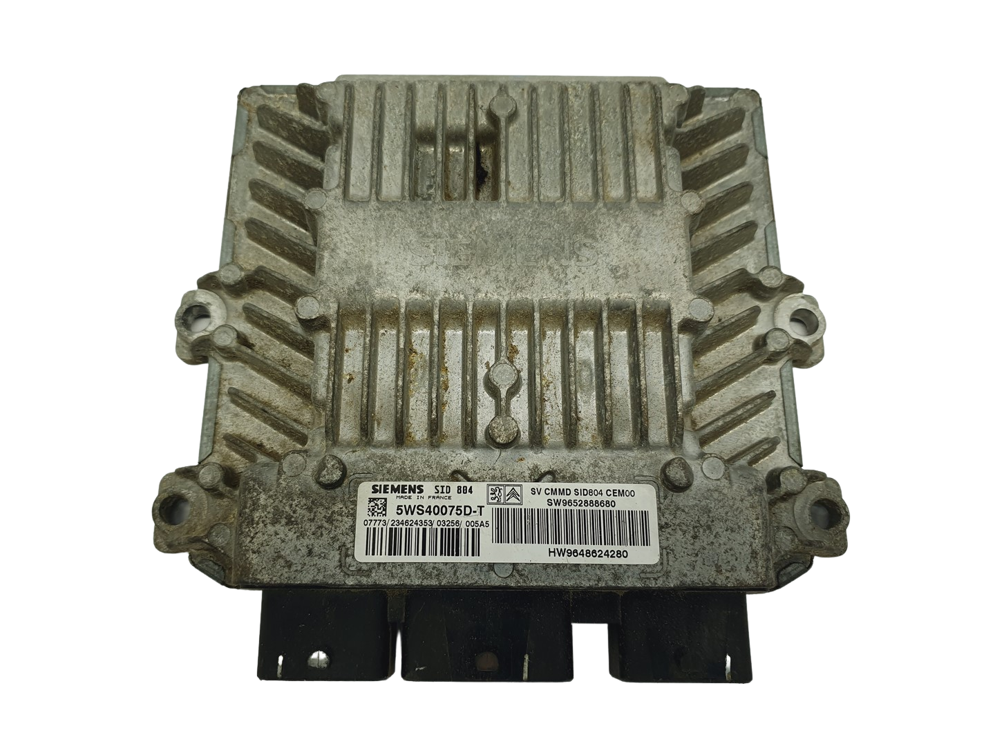 Steuergerät 5WS40075D-T 9652888680 9648624280 PSA Siemens 68114 main product photo