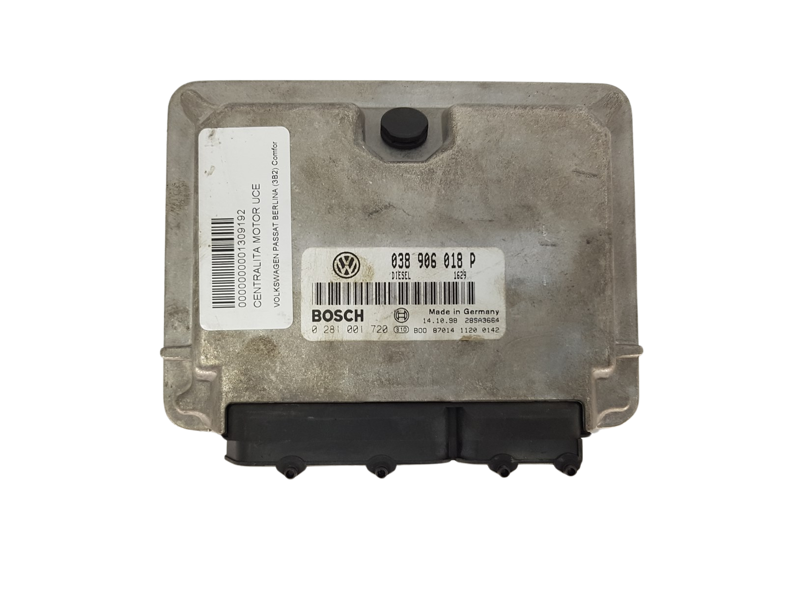 Steuergerät 038906018P 0281001720 Volkswagen Bosch 3563 main product photo