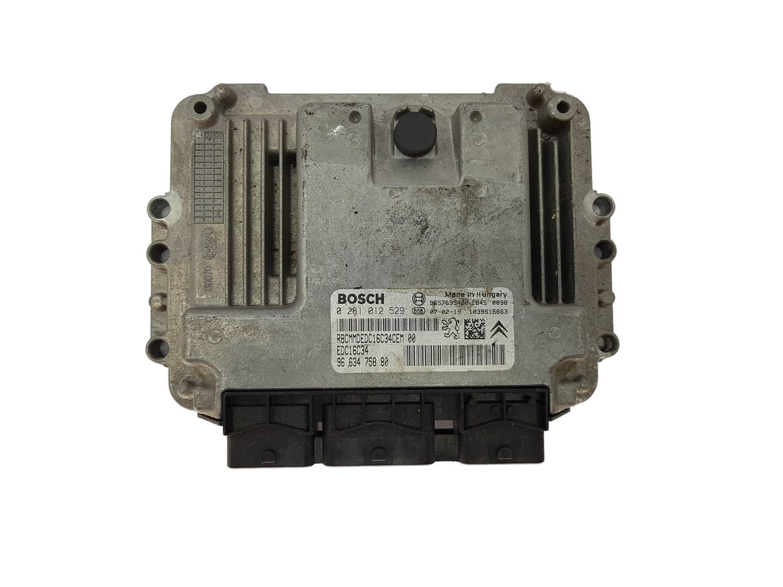 Steuergerät PSA 0281012529 9663475880 9657699480 Bosch 14316 main product photo