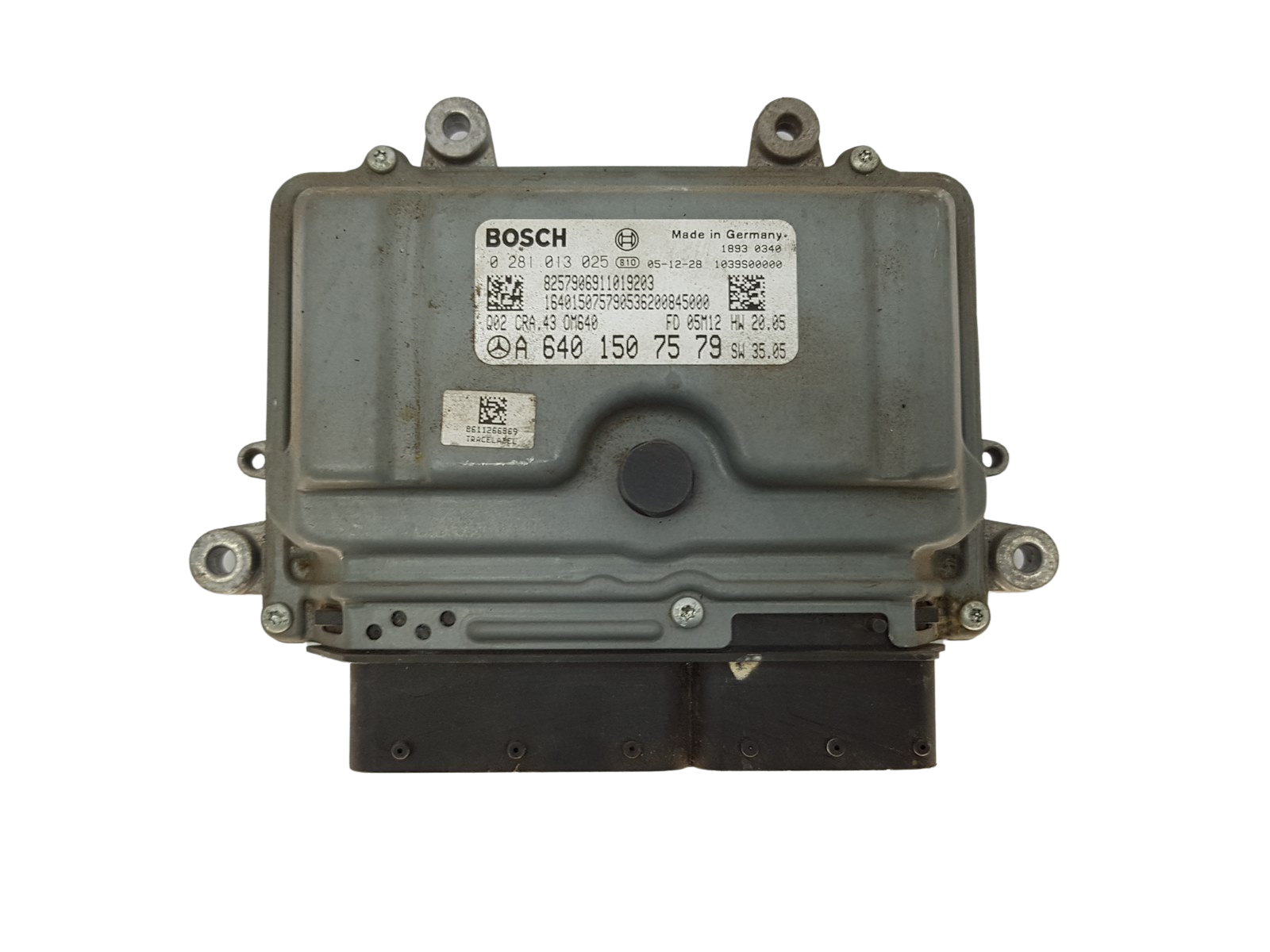 Steuergerät 0281013025 A6401507579 Mercedes Bosch 15916 main product photo