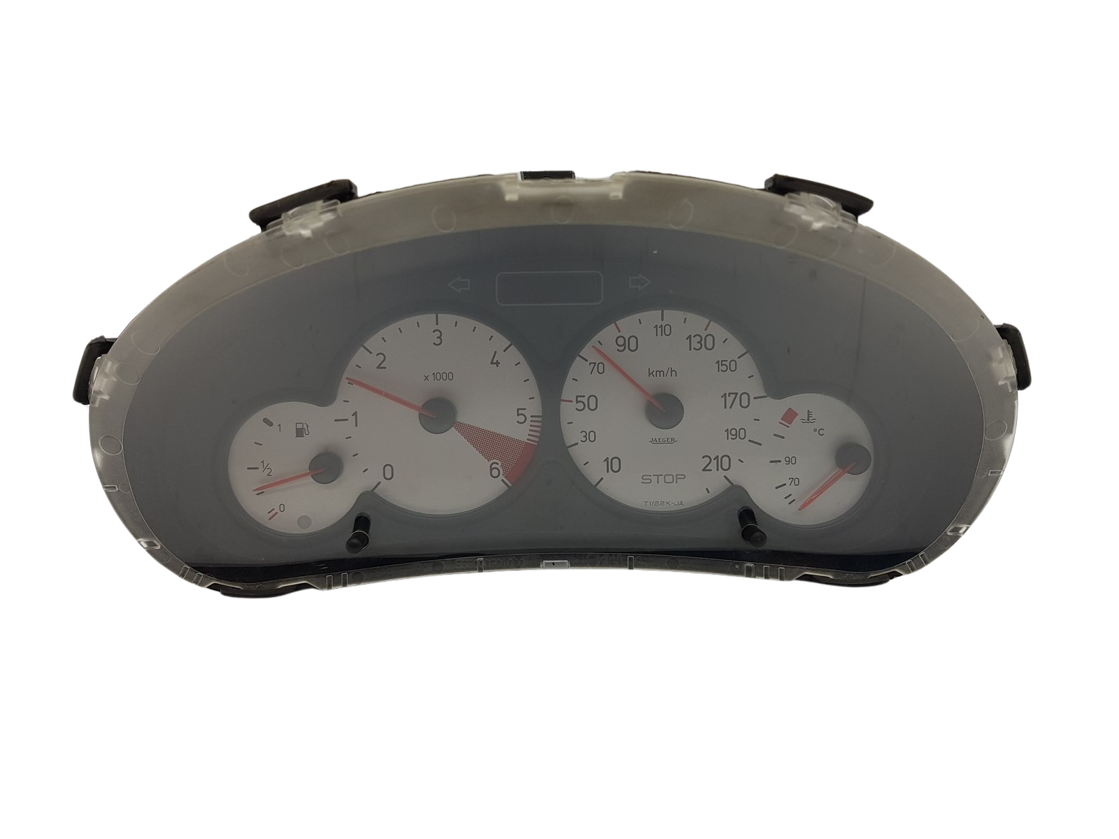 Tacho Kombiinstrument Peugeot 206 9656696280 000500809 1684 main product photo