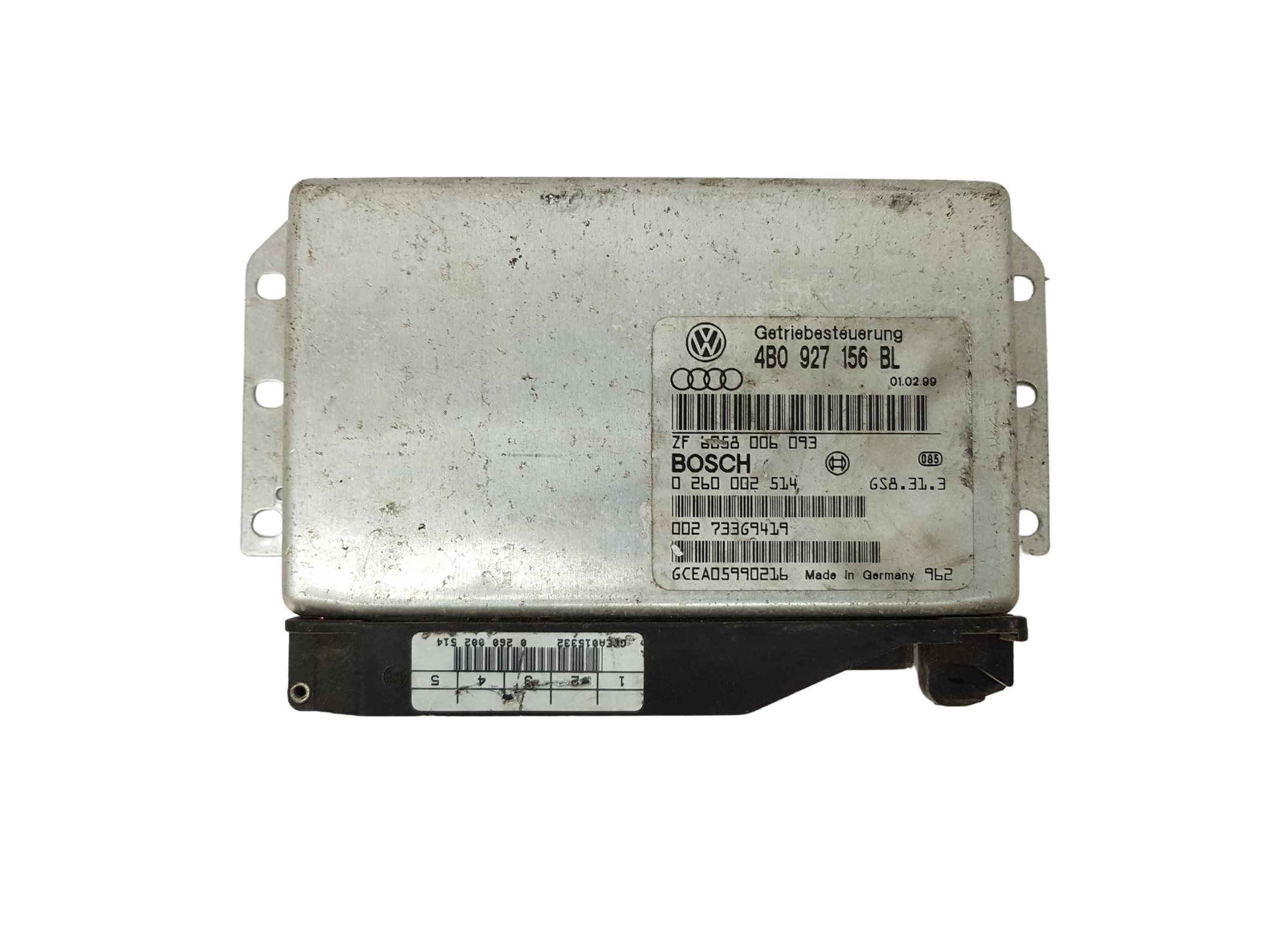 Steuergerät 4B0927156BL 0260002514 GS8.31.3 Audi VW Bosch main product photo