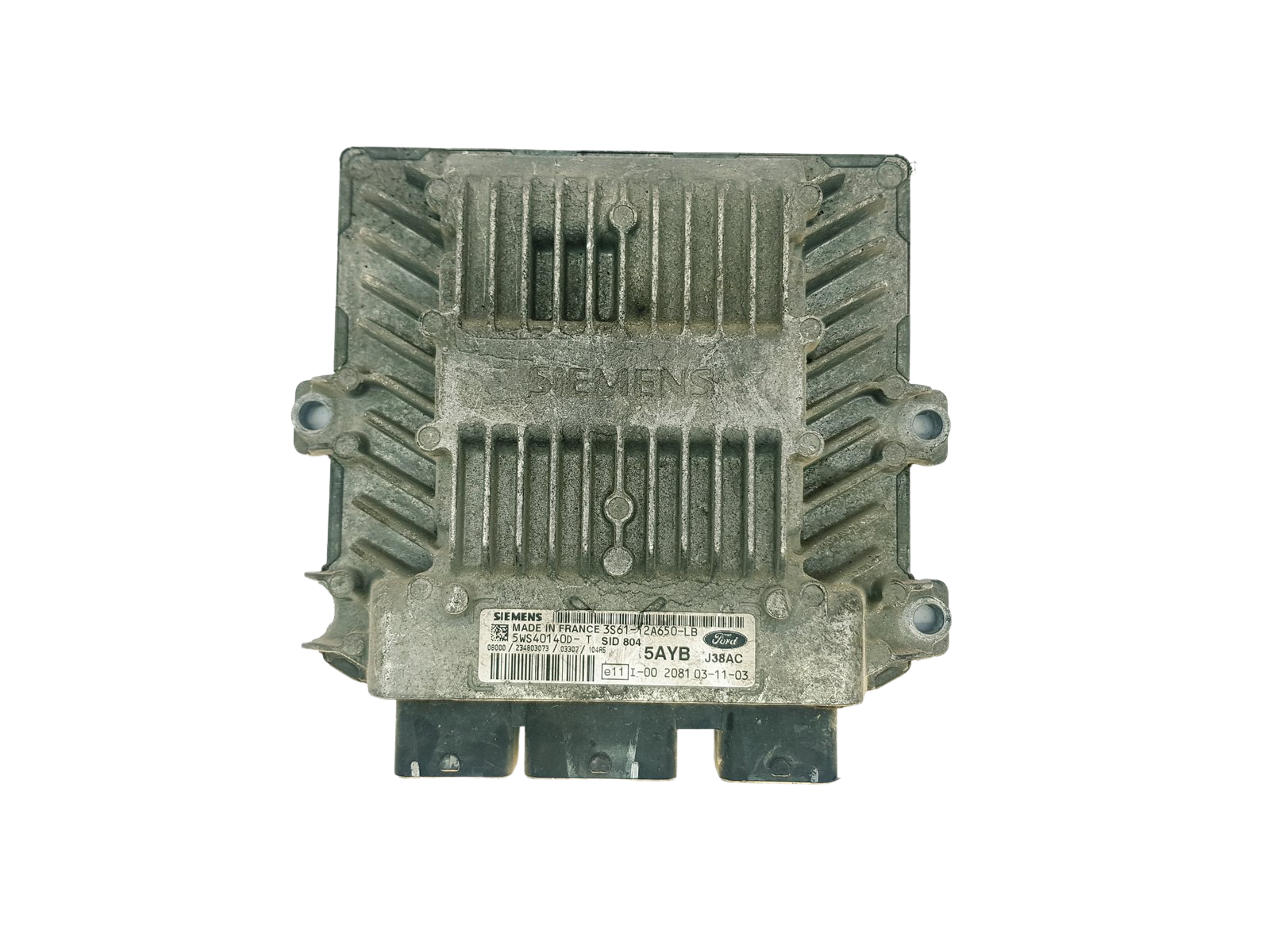 Steuergerät 3S61-12A650-LB 5WS40140D-T SID 804 Ford Siemens 33044 main product photo