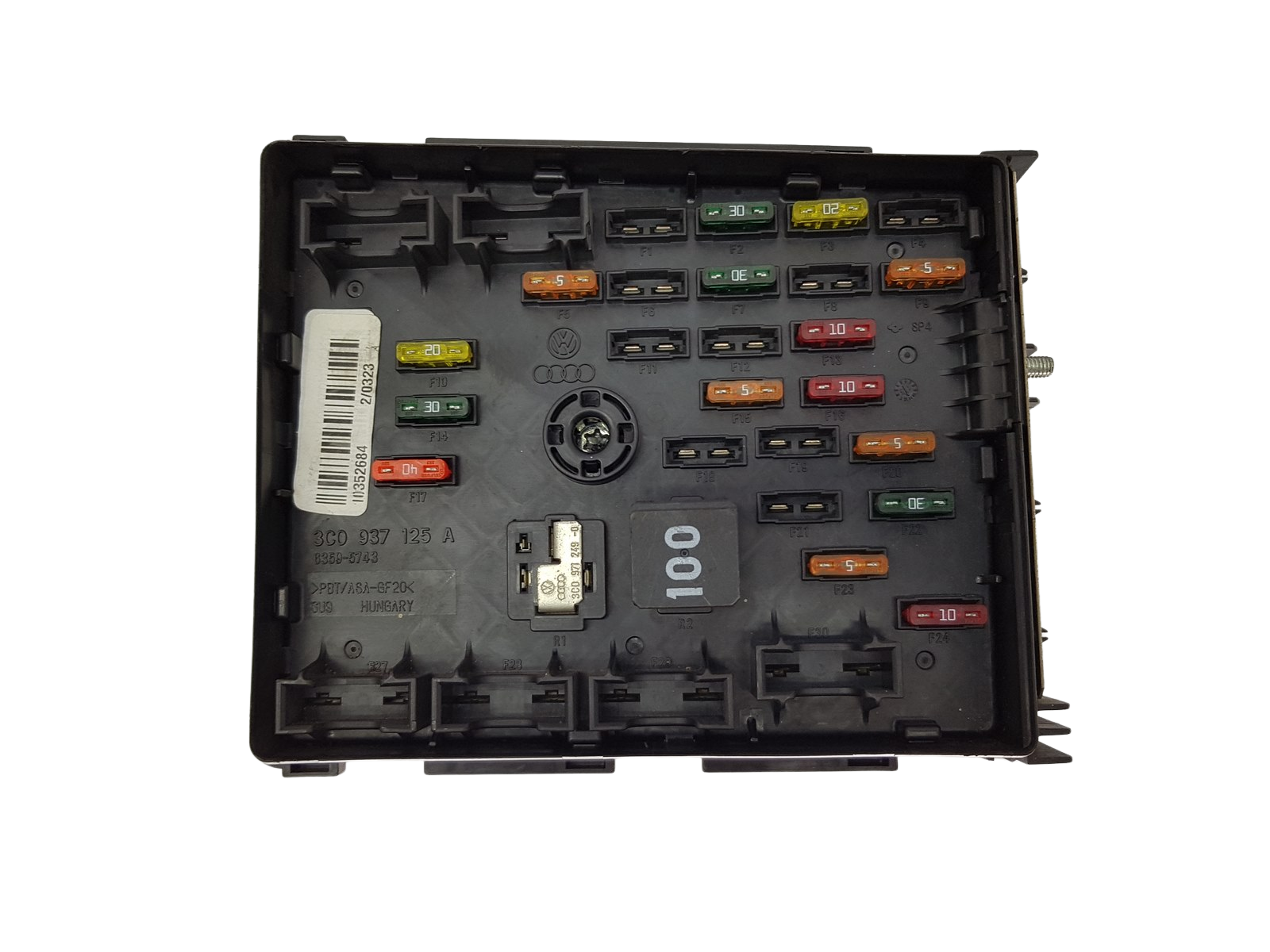 Sicherungskasten Relaiskasten 3C0937125A 6359-5743 VW SEAT Audi 19851 main product photo