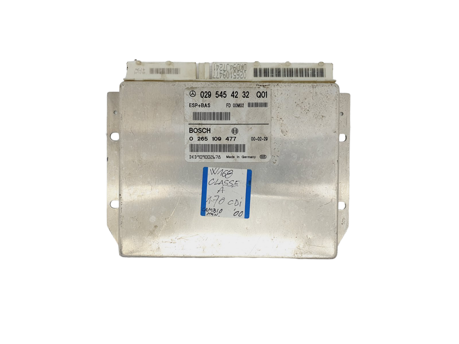 Steuergerät 0295454232Q03 0265109477 Mercedes Bosch 41780 main product photo