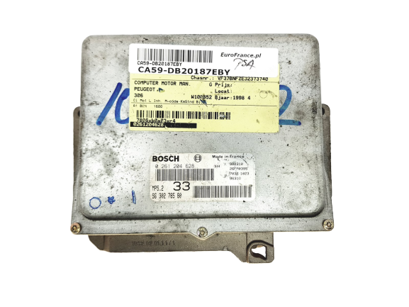 Steuergerät 0261204628 9630278580 26FM0395 PSA Bosch 20187 main product photo