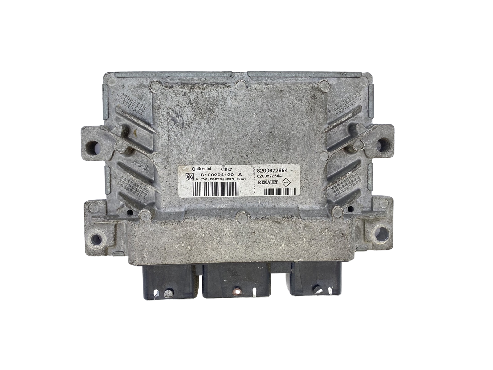 Steuergerät S120204120A 8200672654 8200672644 Renault Continental 60707 main product photo