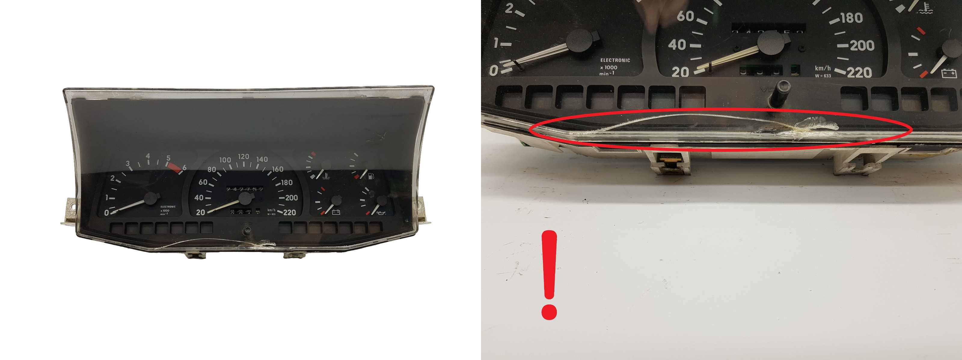 Tacho Kombiinstrument Opel Frontera 91144981 main product photo