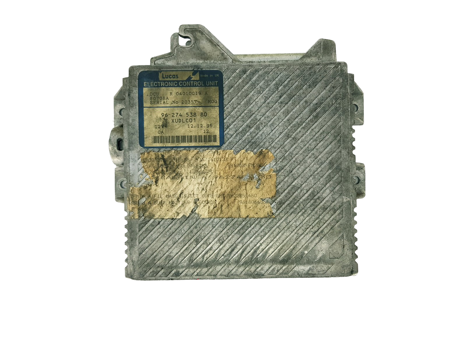 Steuergerät 9627453880 R04010019A 80708A PSA Lucas 34204 main product photo