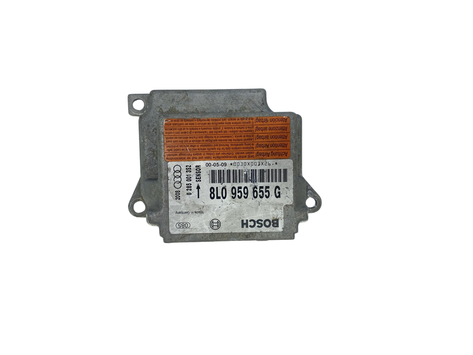 Steuergerät 8L0959655G 0285001352 Audi Bosch 58510 main product photo