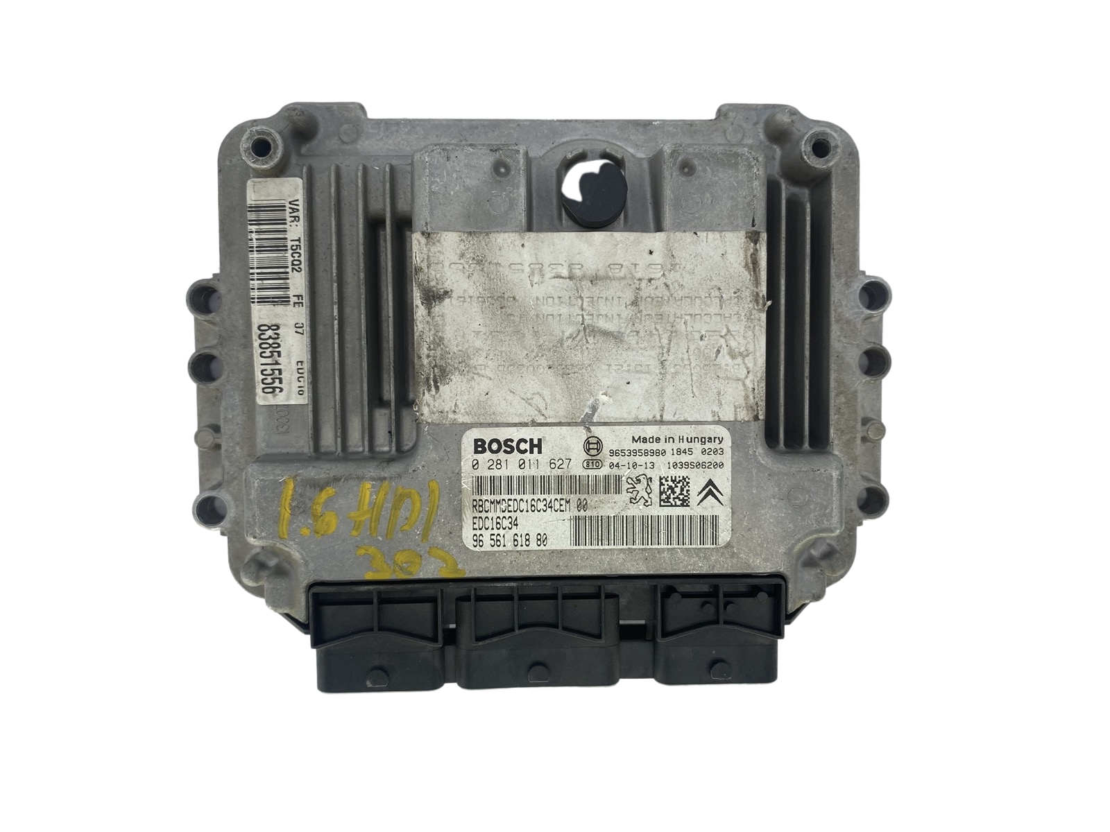 Steuergerät 0281011627 9656161880 9653958980 PSA Bosch 51940 main product photo