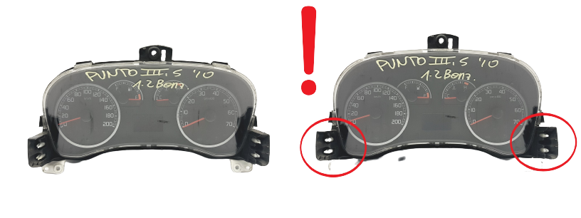 Tacho Kombiinstrument Fiat Panda 5550004601 04 54112 main product photo