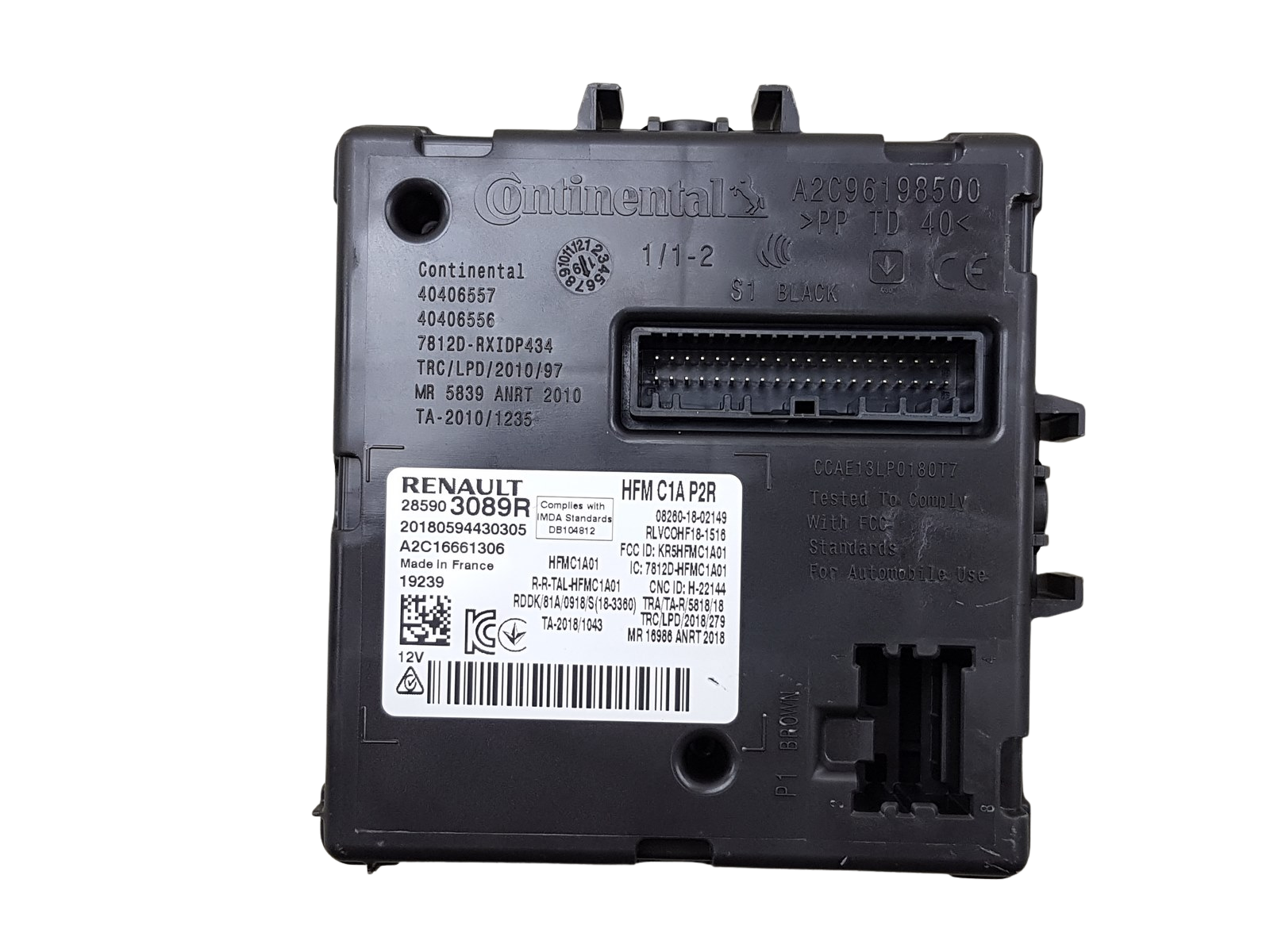 Steuergerät Renault 285903089R A2C16661306 main product photo