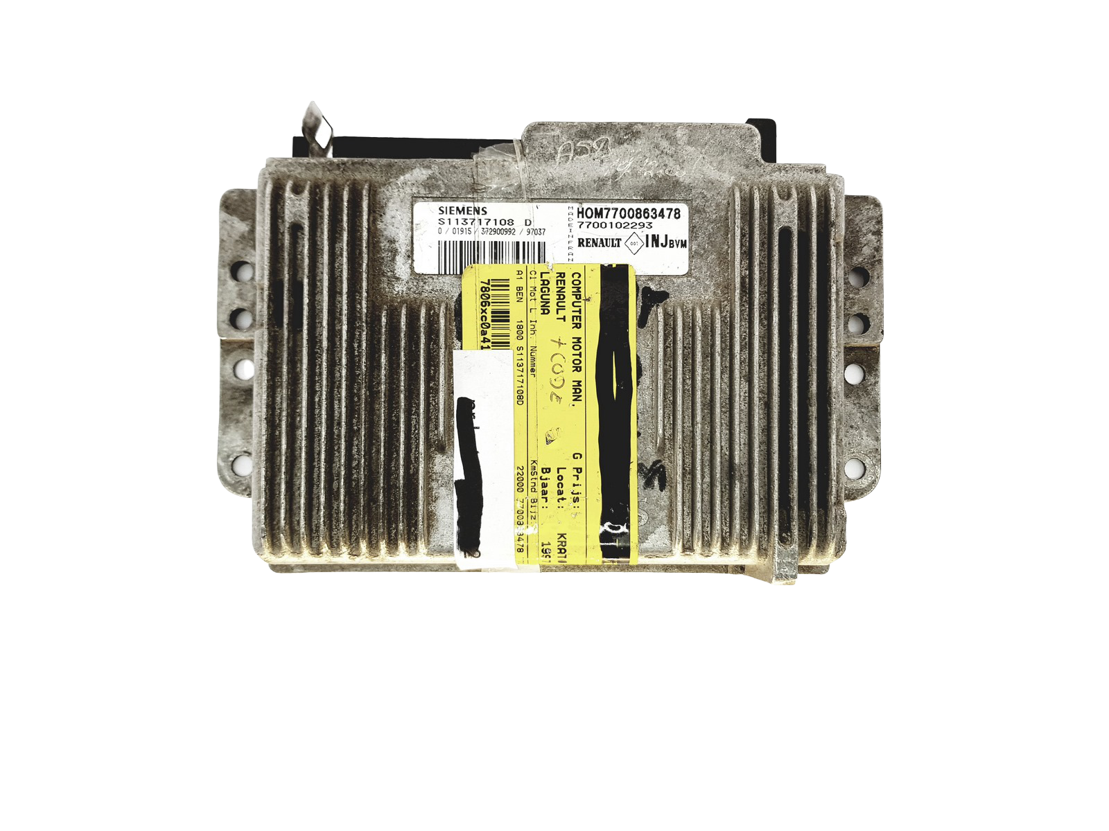 Steuergerät S113717108D 7700863478 7700102293 Renault Siemens 22386 main product photo
