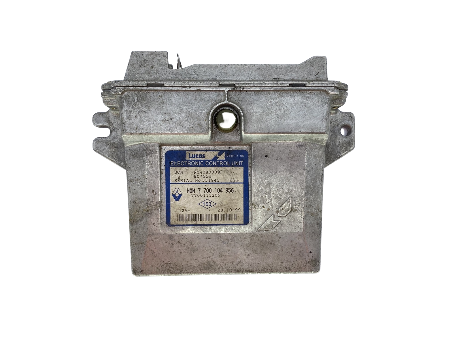 Steuergerät 7700104956 7700111205 R04080009F 80761H Renault 56748 main product photo