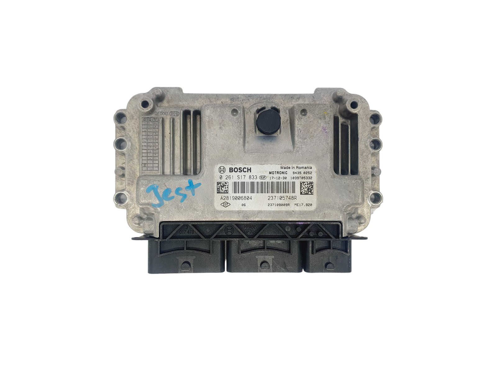 Steuergerät 0261S17833 237105748R Renault Bosch 43845 main product photo