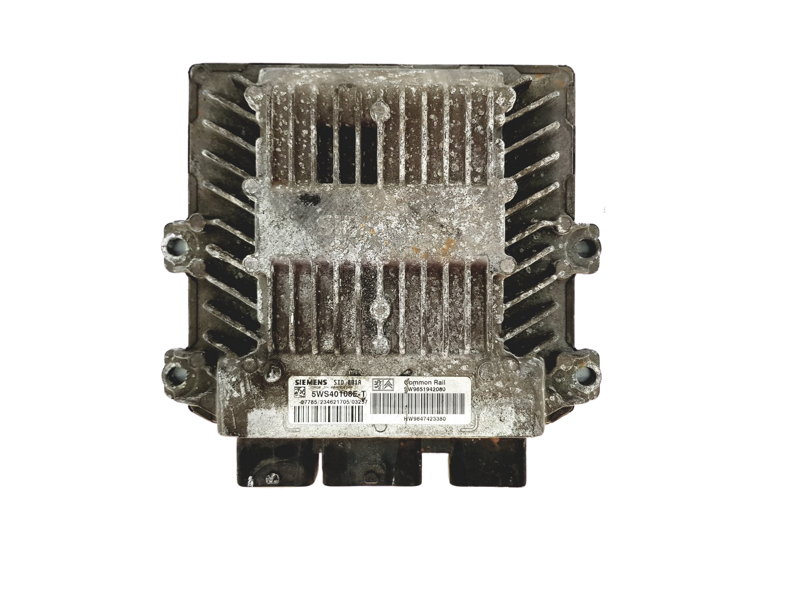 Steuergerät 5WS40108E-T 9651942080 9647423380 PSA Siemens 25049 main product photo