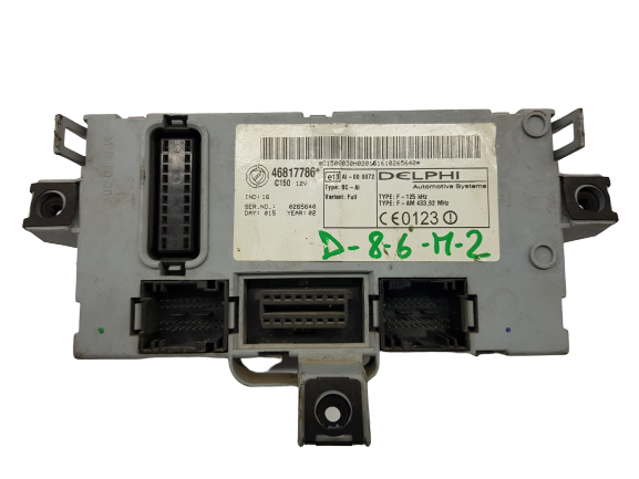 Steuergerät BSI Fiat 46817786 Delphi 22392 main product photo