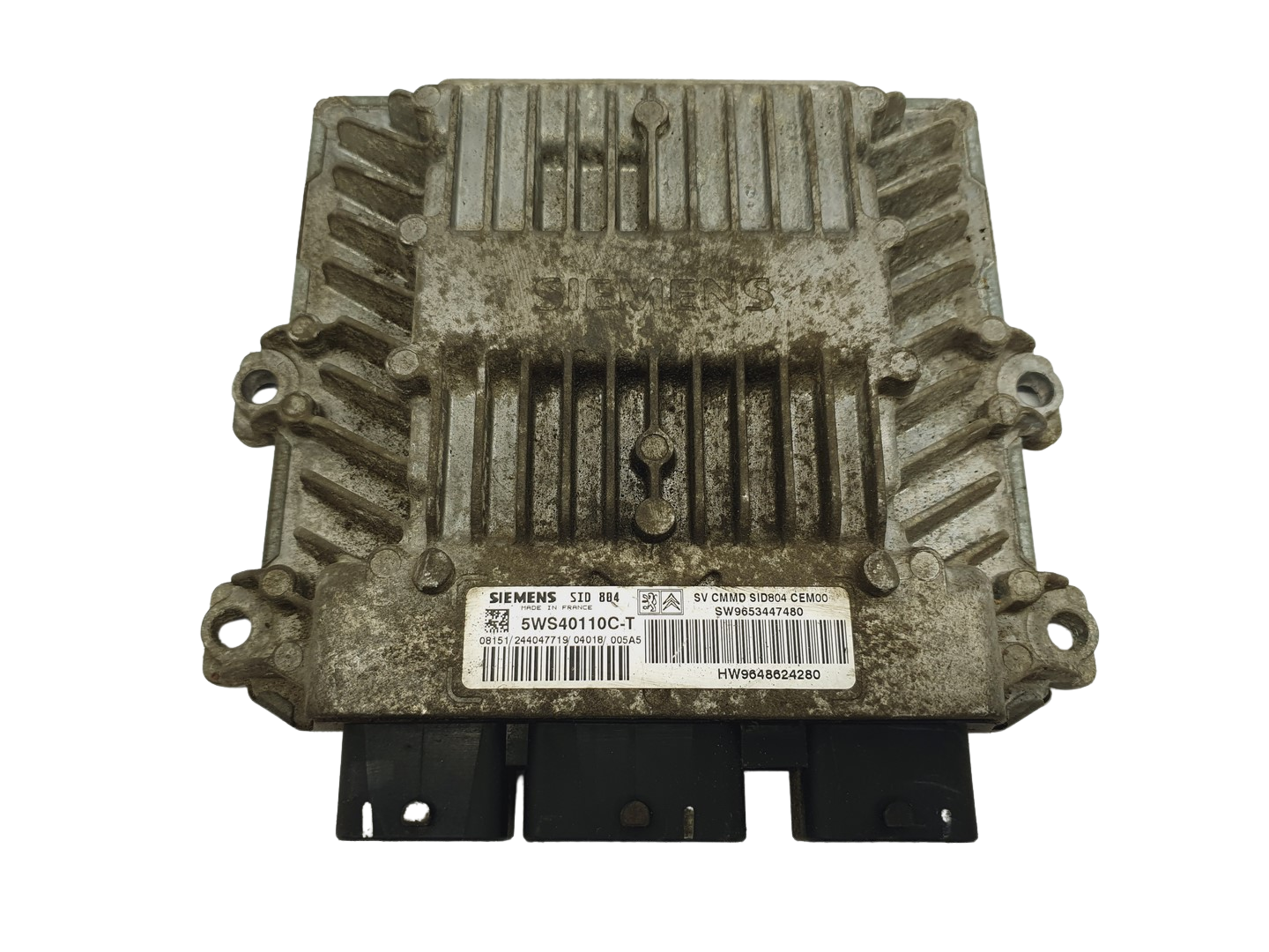 Steuergerät 9653447480 9648624280 5WS40110C-T PSA Siemens 68296 main product photo