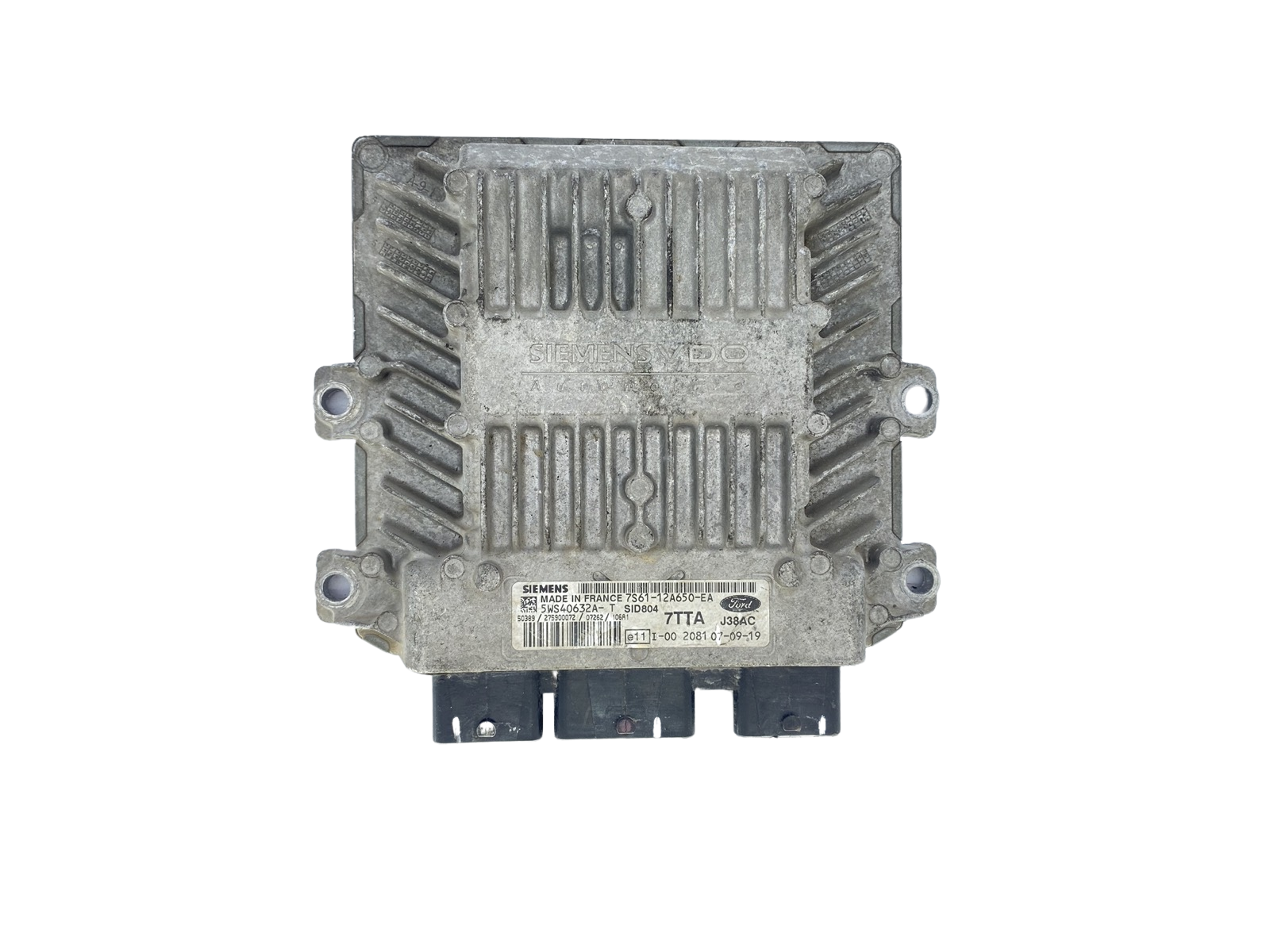 Steuergerät 7S61-12A650-EA 5WS40632A-T SID 804 7TTA Ford Siemens 60052 main product photo