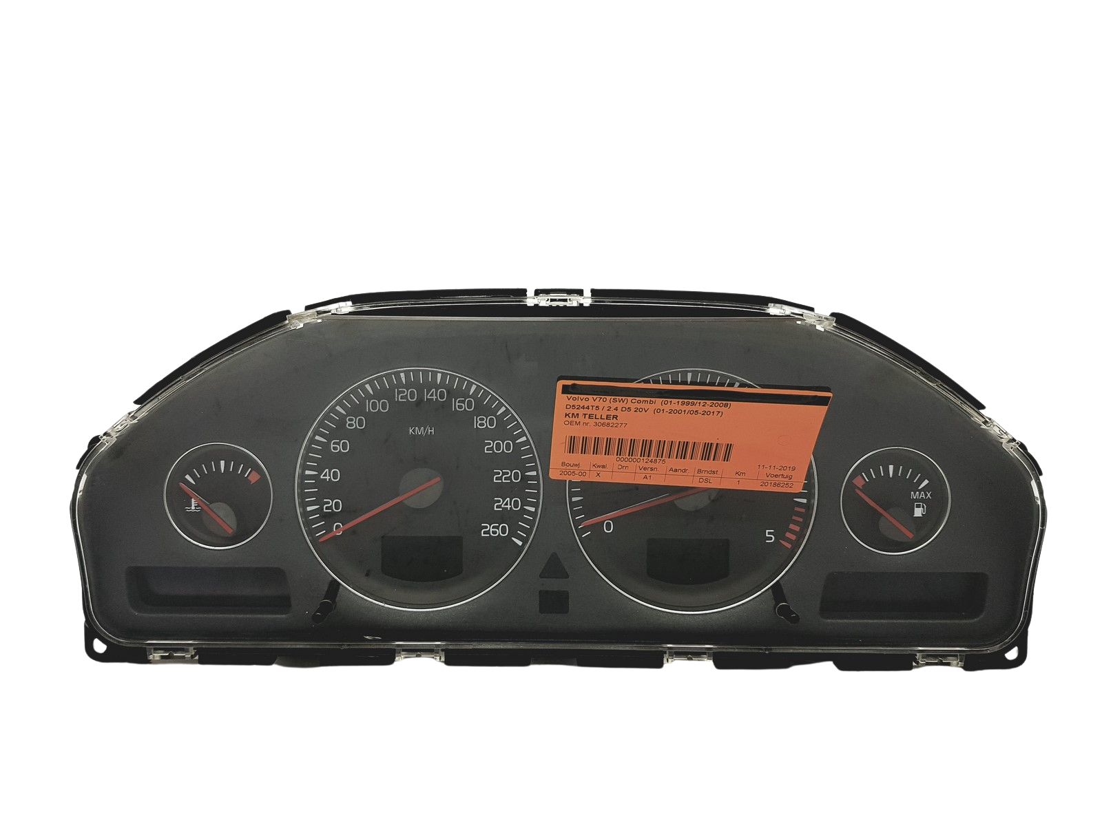 Tacho Kombiinstrument Volvo S60 30682277 69594-220T 52341 main product photo