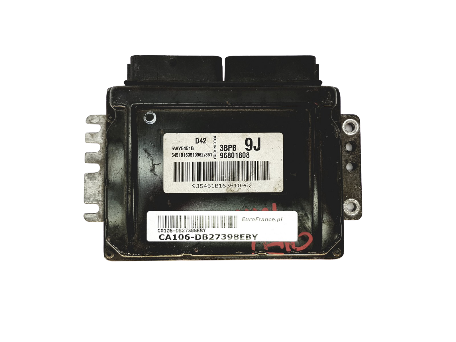 Steuergerät 5WY5451B 96801808 D42 3BPB 9J Chevrolet Kemsco 27398 main product photo