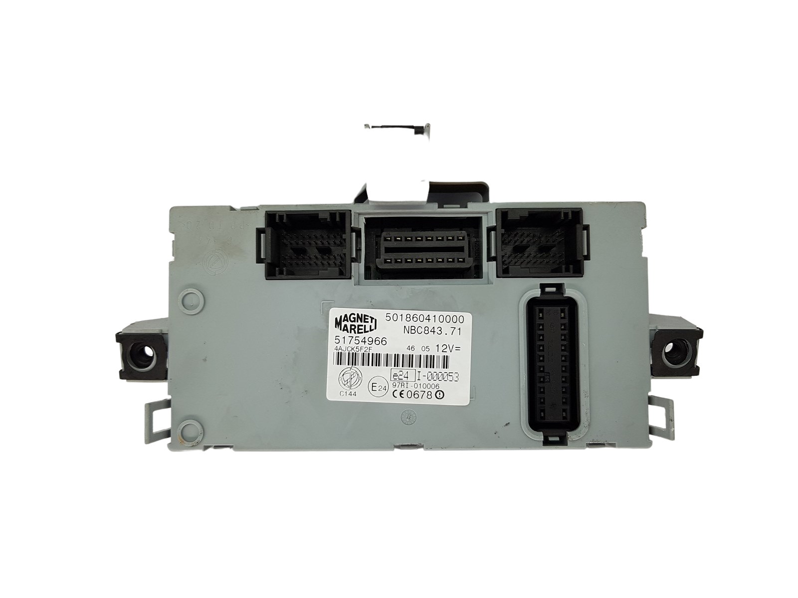 Steuergerät BSI Fiat 51754966 501860410000 NBC843.71 Magneti Marelli 19869 main product photo
