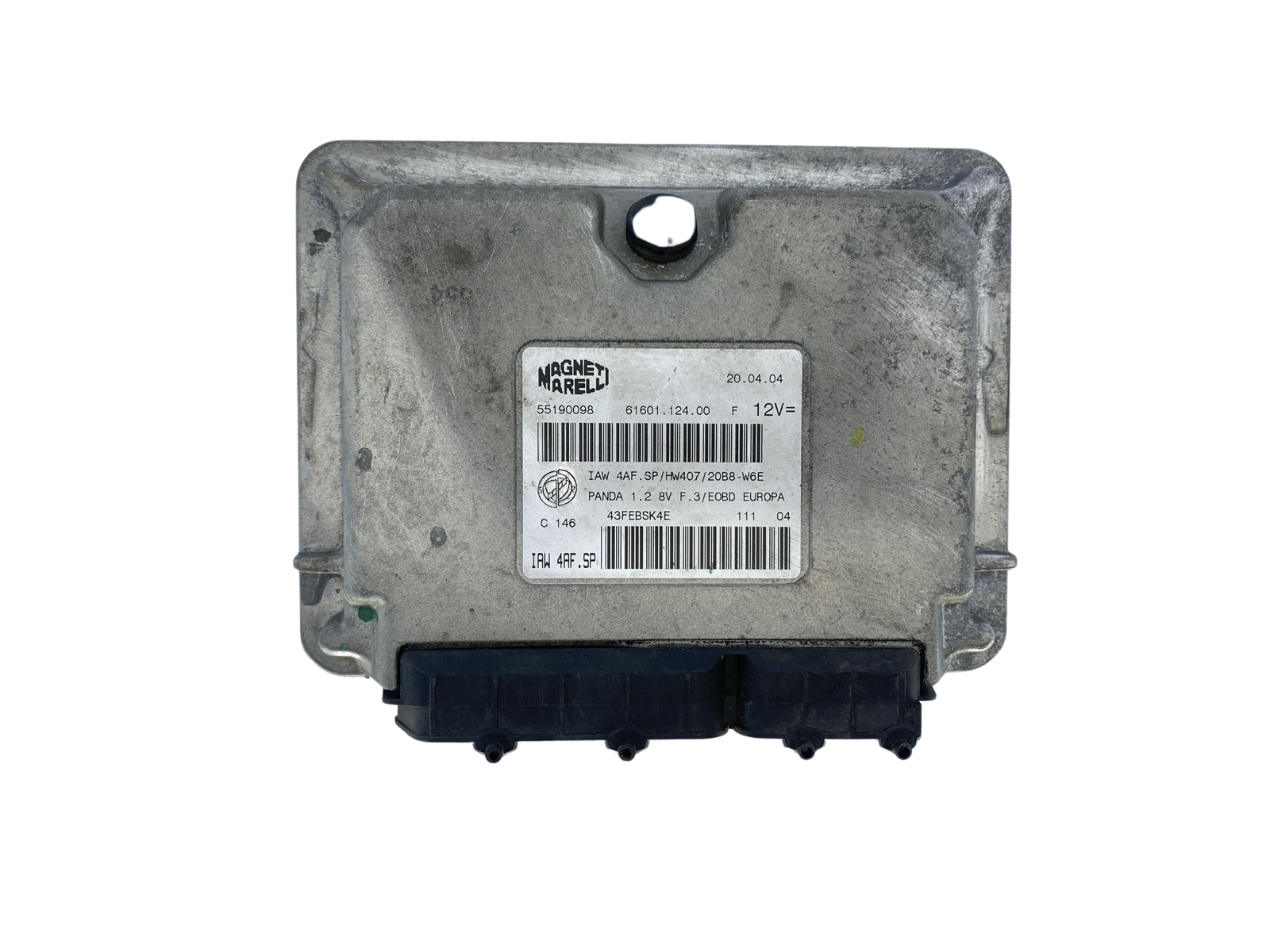 Steuergerät IAW4AF.SP 55190098 61601.124.00 Fiat Magneti Marelli 54769 main product photo