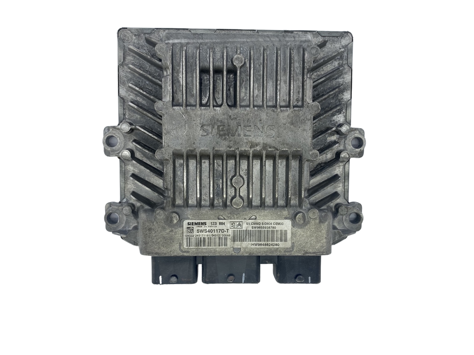 Steuergerät 5WS40117D-T 9655938780 9648624280 PSA Siemens 50792 main product photo