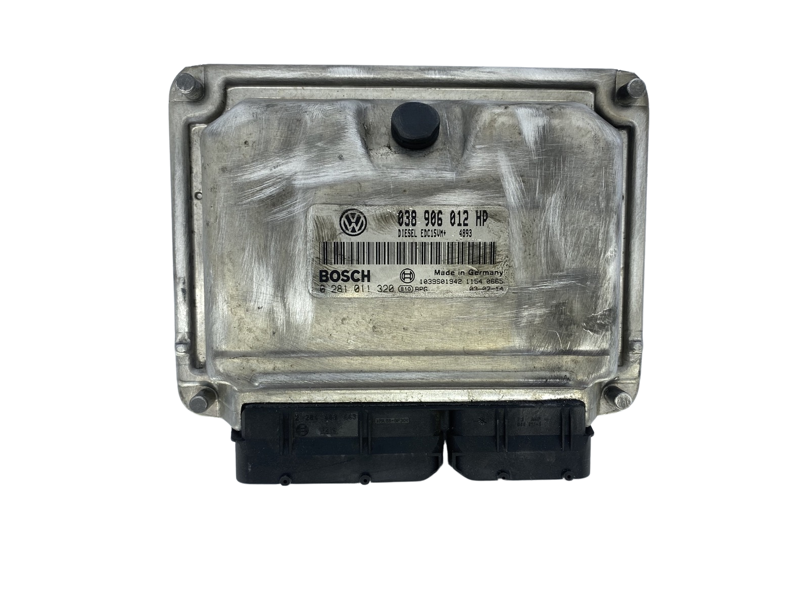 Steuergerät 038906012HP 0281011320 Seat VW Bosch 50551 main product photo