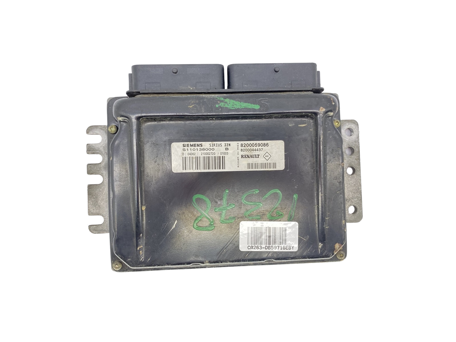 Steuergerät S110138000B 8200059086 8200044437 Renault Siemens 59716 main product photo