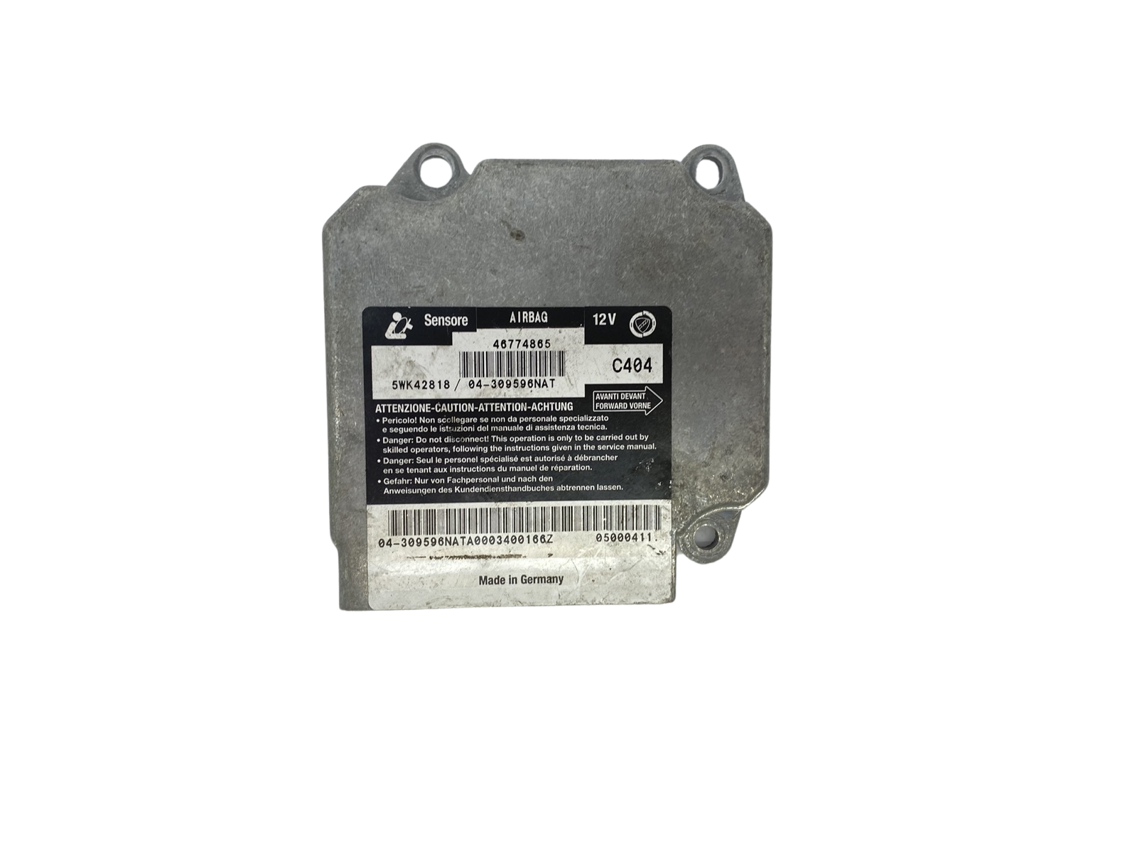 Steuergerät 46774865 5WK42818 04-309596NAT Fiat 58395 main product photo