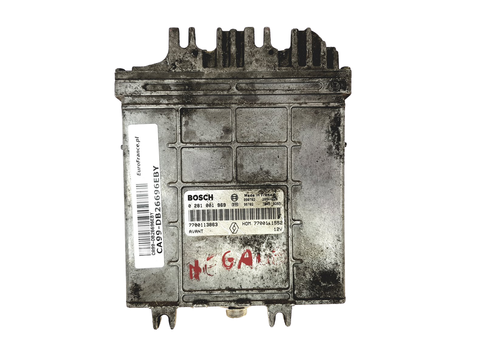 Steuergerät 0281001969 7700113863 7700111552 Renault Bosch 26696 main product photo