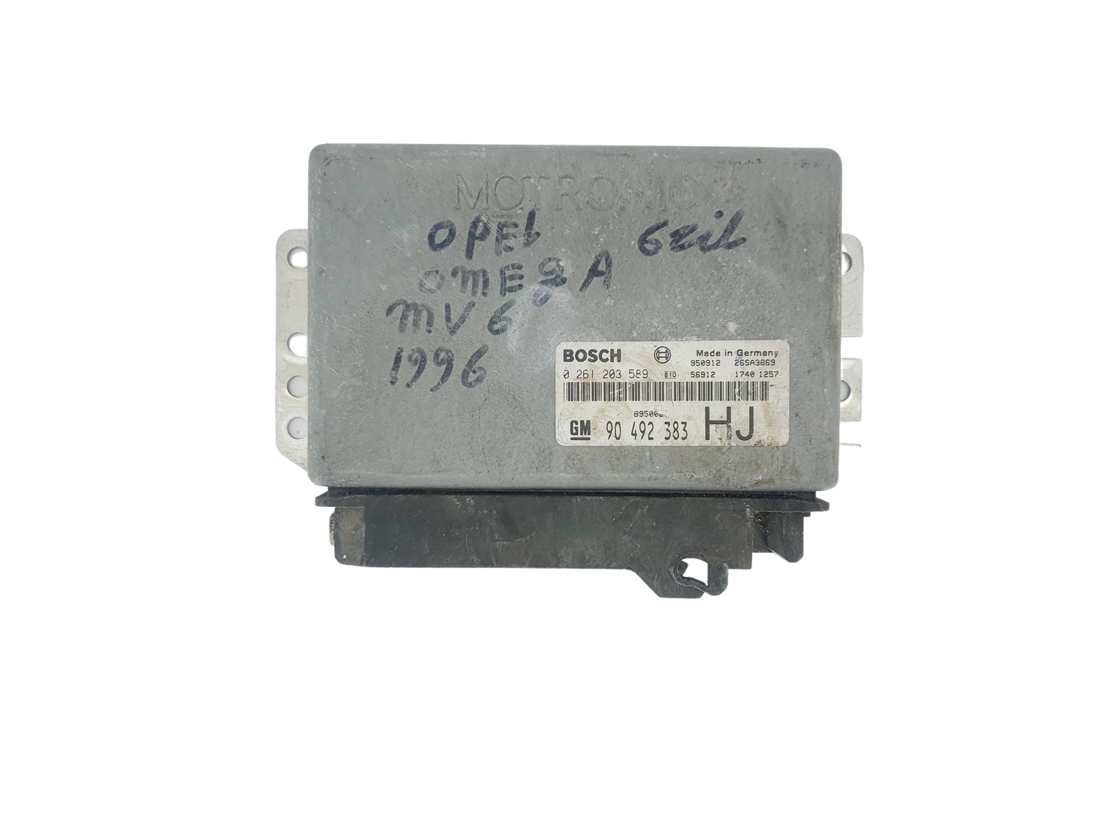 Steuergerät 0261203589 90492383 HJ Opel Bosch main product photo