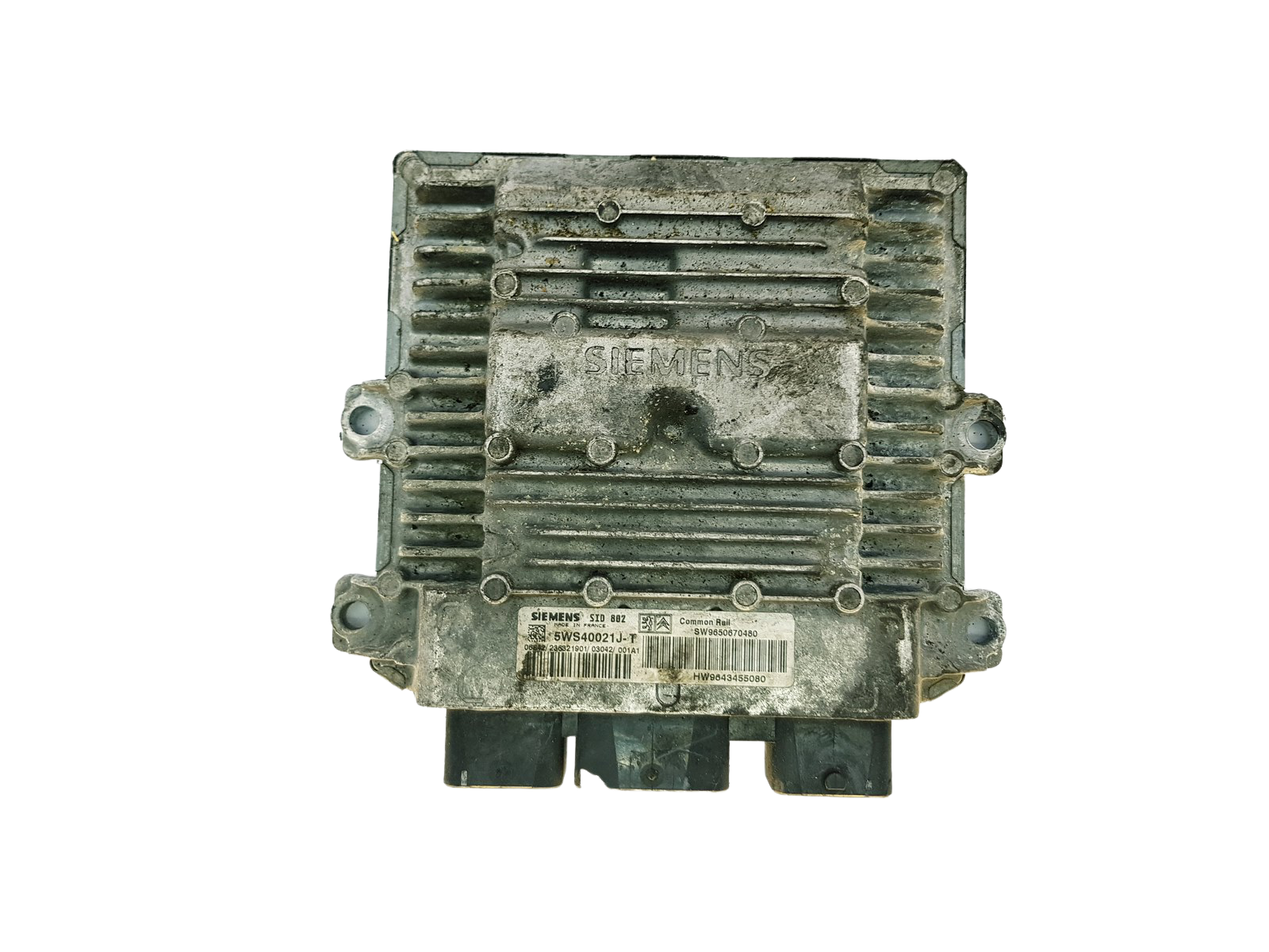 Steuergerät 9650670480 9643455080 5WS40021J-T SID802 PSA Siemens 33395 main product photo