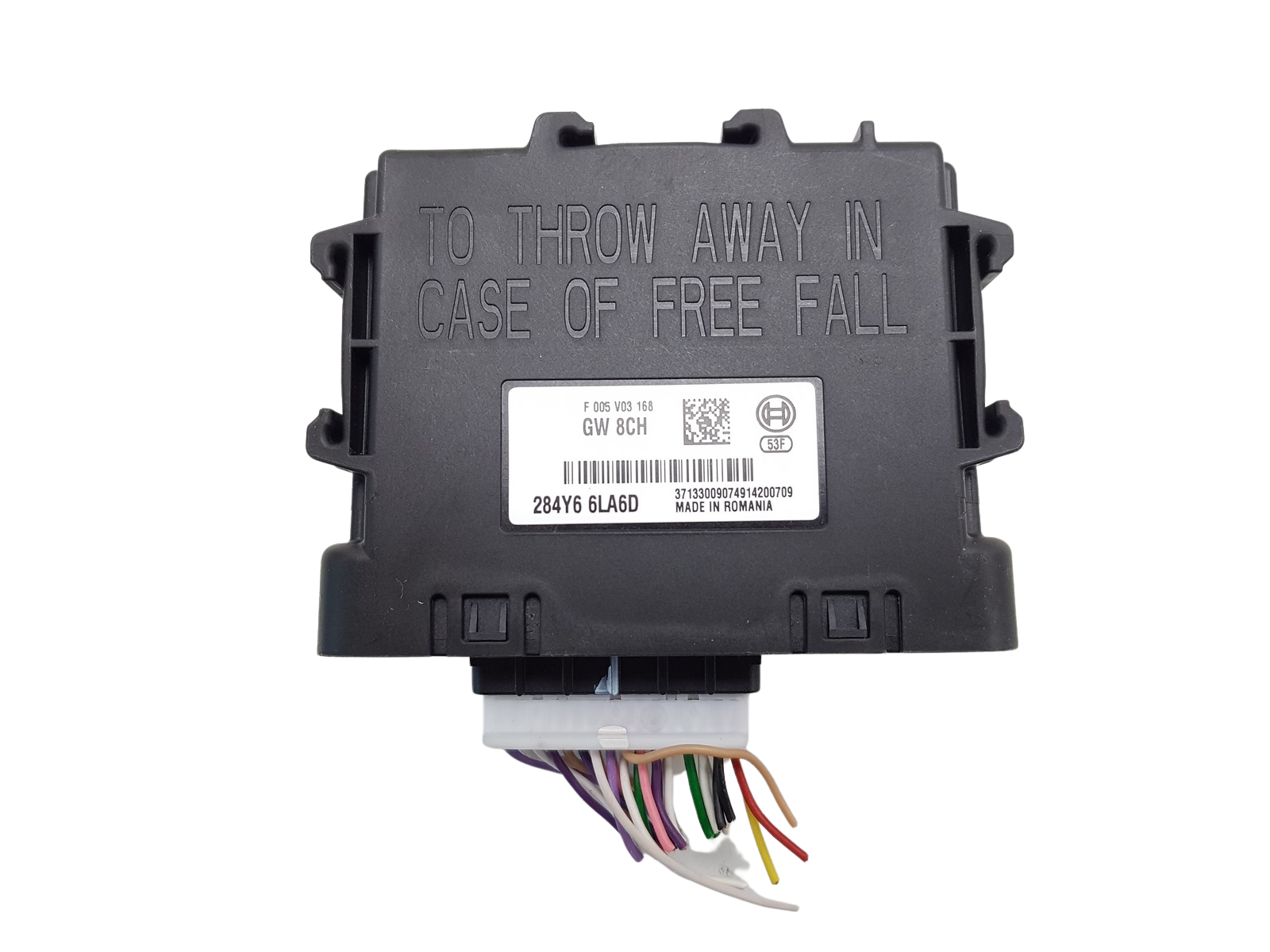 Steuergerät TCU Renault 284Y66LA6D F005V03168 GW 8CH main product photo