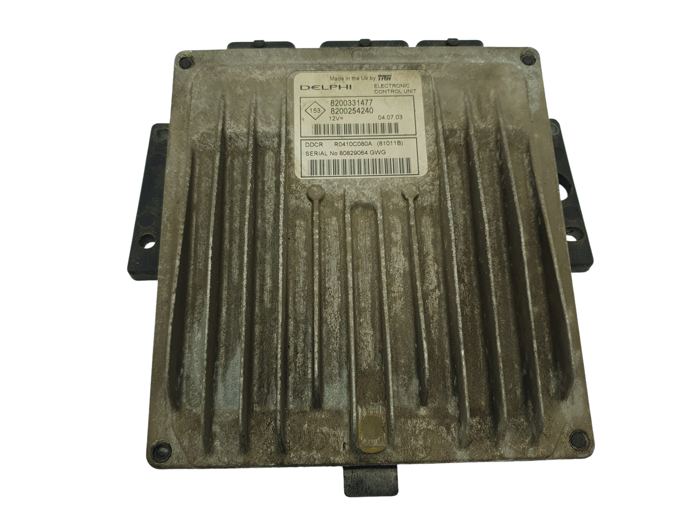 Steuergerät 8200331477 8200254240 R0410C080A Renault Delphi 68395 main product photo