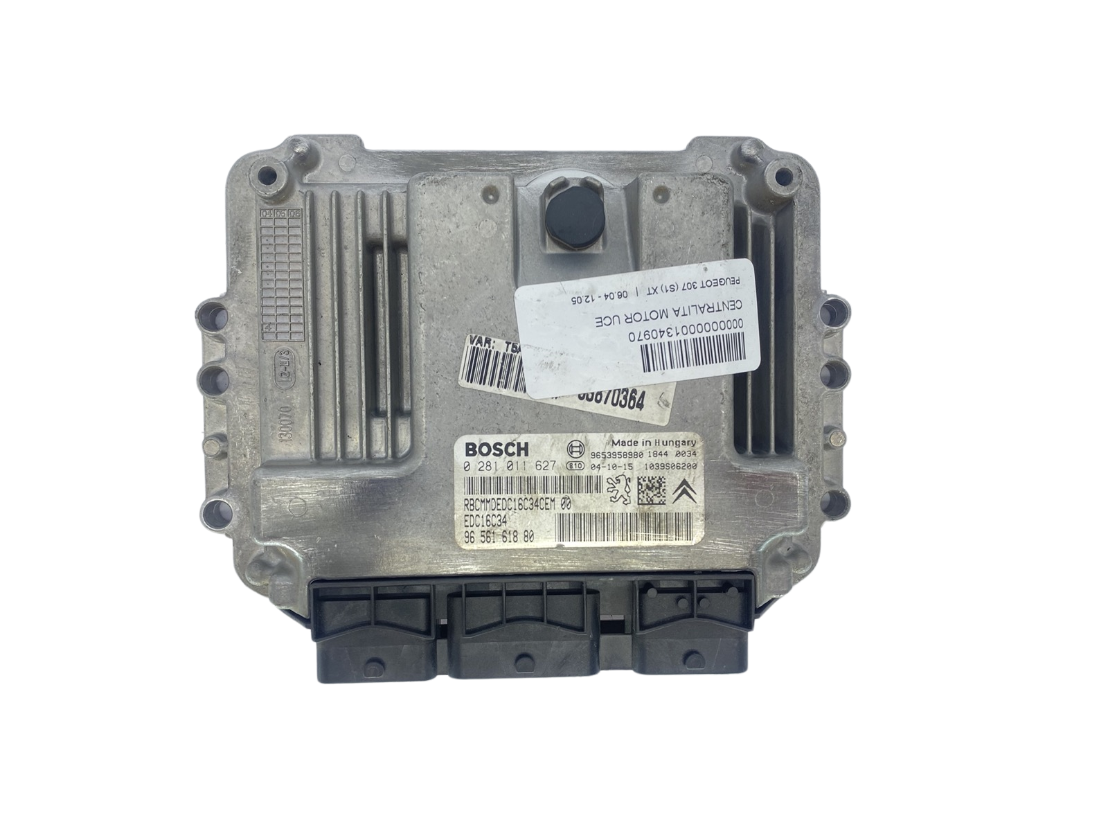 Steuergerät 0281011627 9656161880 9653958980 PSA Bosch 62700 main product photo