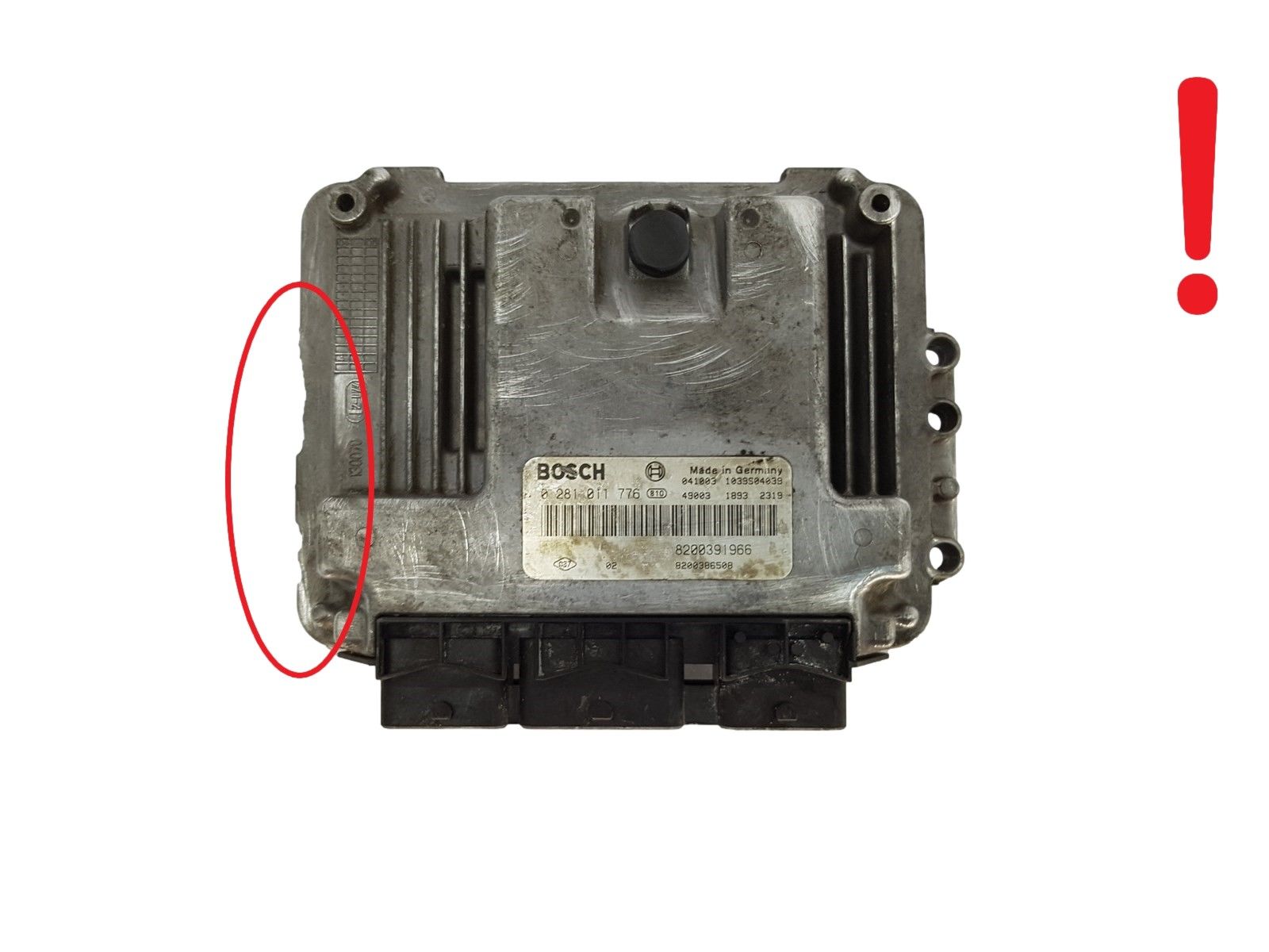 Steuergerät 0281011776 8200391966 8200386508 Renault Bosch 16625 main product photo