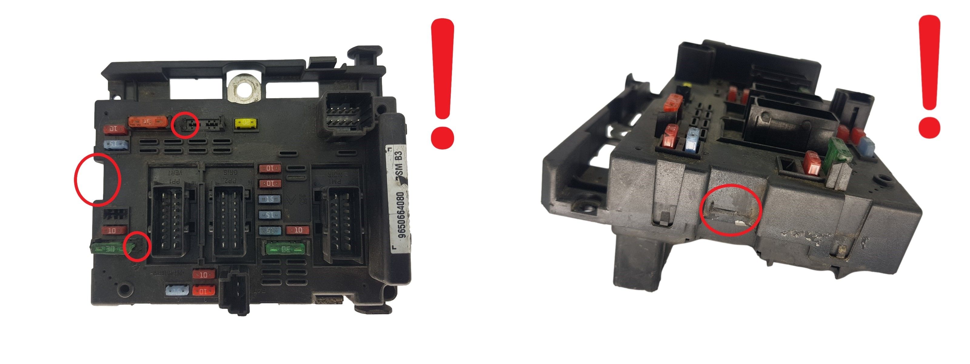 Steuergerät BSM B3 9650664080 PSA Delphi 1777 main product photo