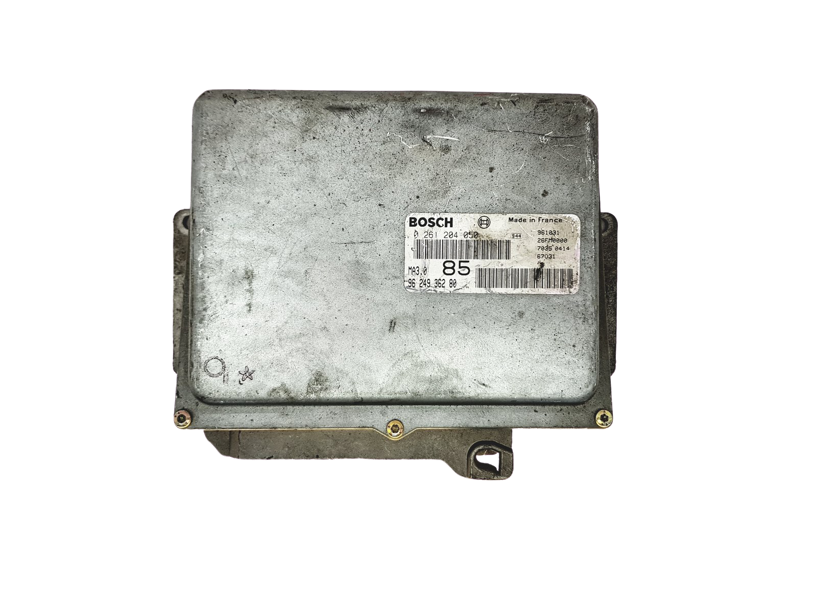 Steuergerät 0261204050 9624936280 26FM0000 MA3.0 PSA Bosch 24909 main product photo