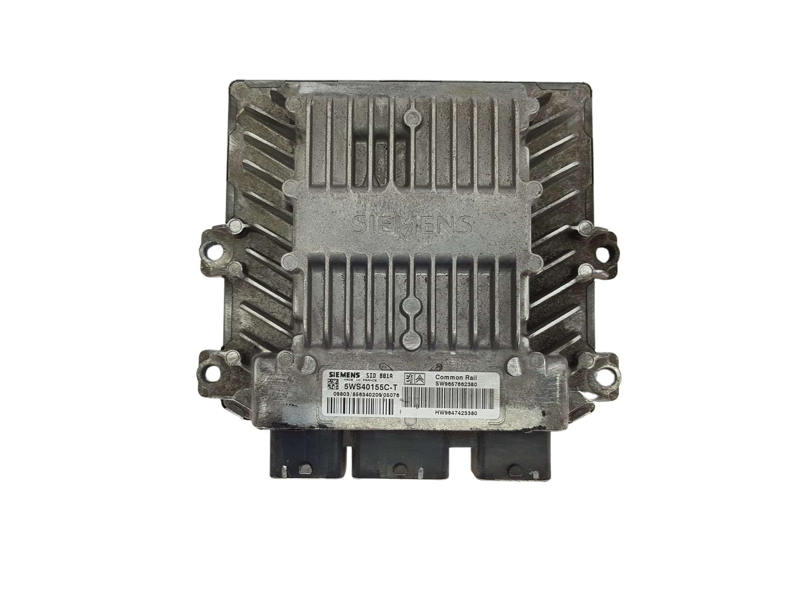 Steuergerät 9657662380 9647423380 5WS40155C-T PSA Siemens 17535 main product photo