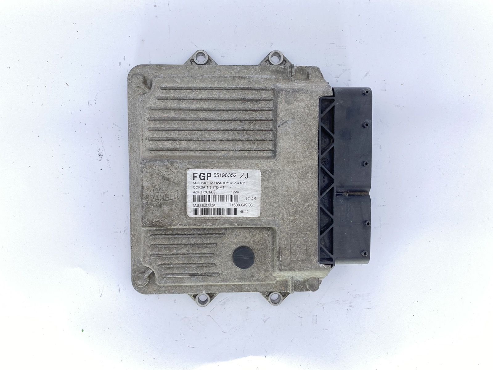 Steuergerät FGP 55196352 ZJ MJD 6JO.CA 71600.049.03 59496 main product photo