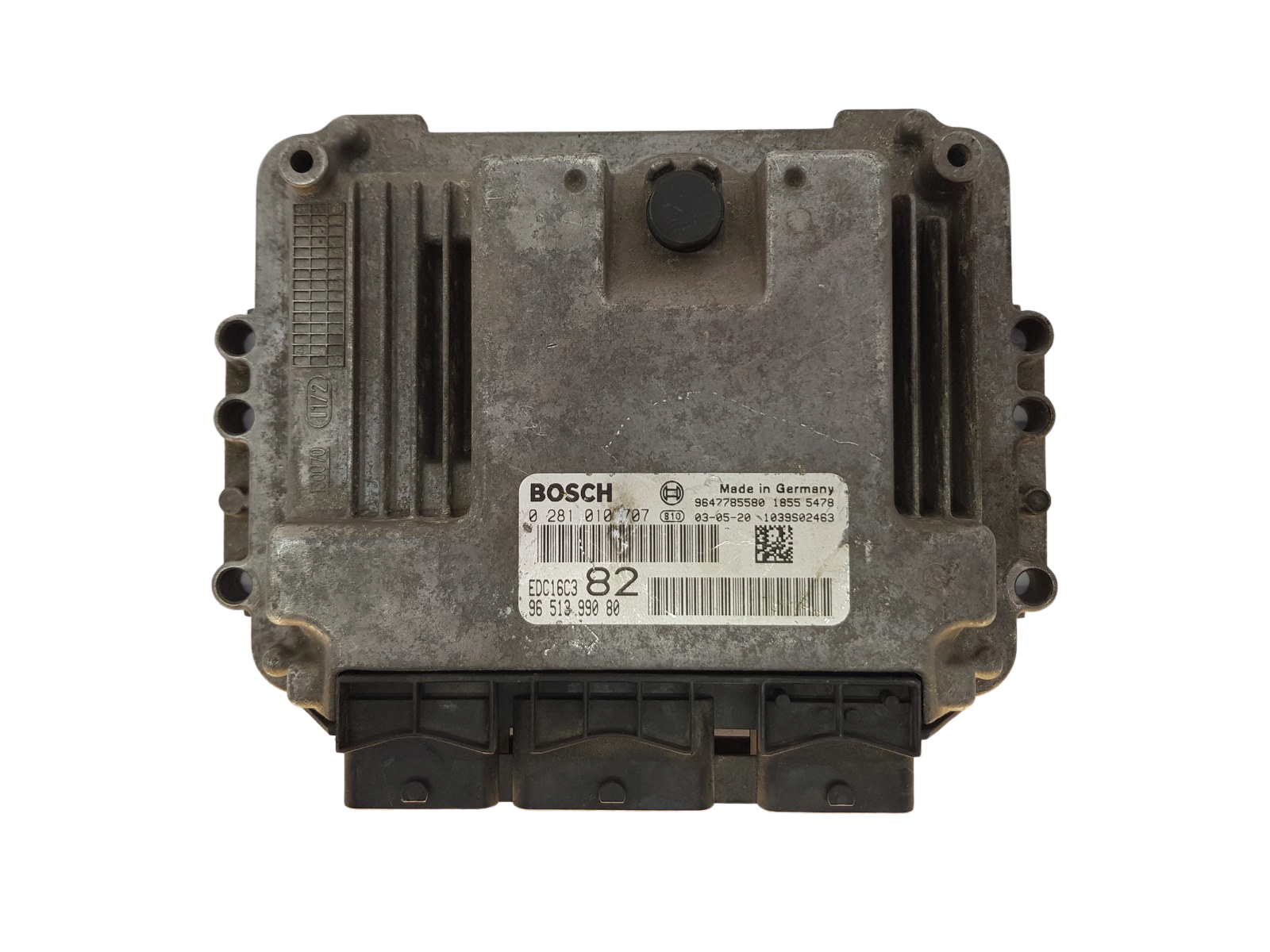 Steuergerät 0281010707 9651399080 9647785580 PSA Bosch 30743 main product photo