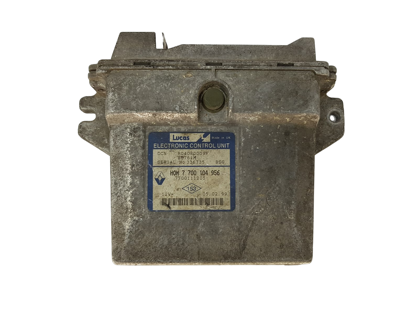 Steuergerät 7700104956 7700111205 R04080009F 80761H Renault 16150 main product photo