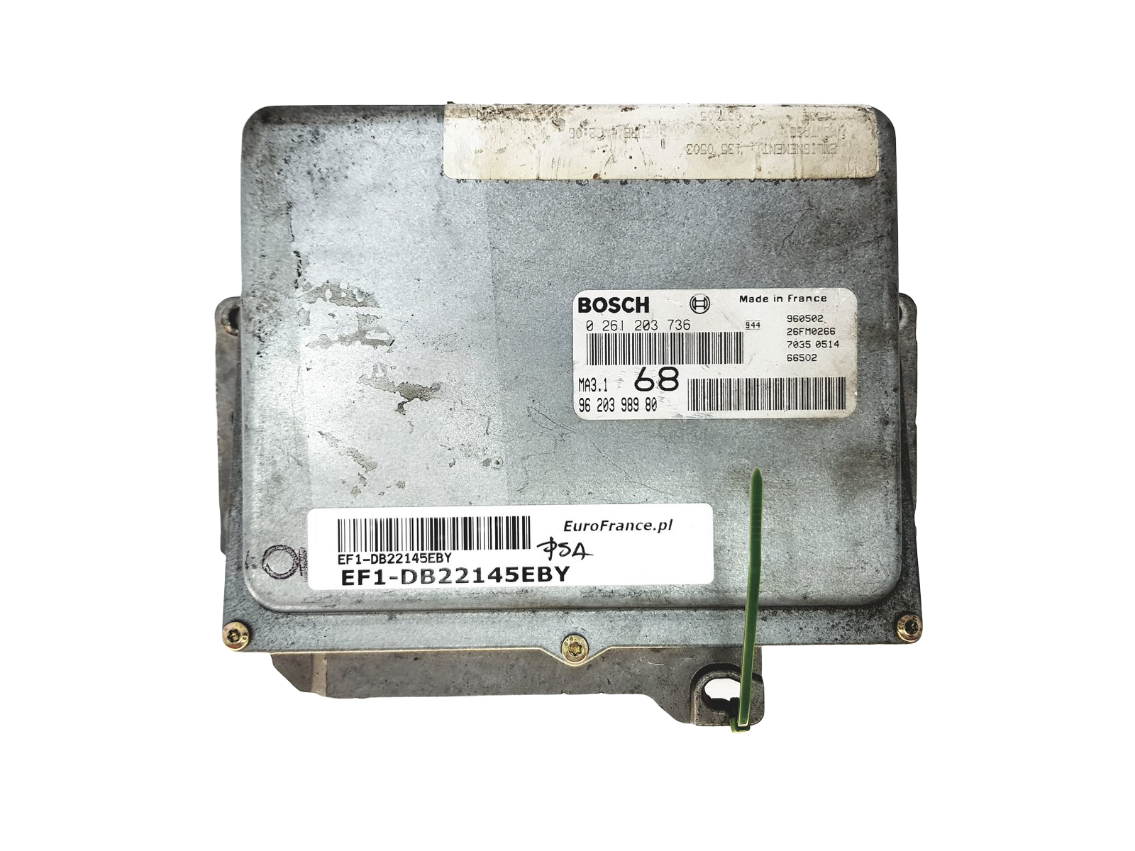 Steuergerät 0261203736 9620398980 MA3.1 26FM0266 PSA Bosch 22145 main product photo