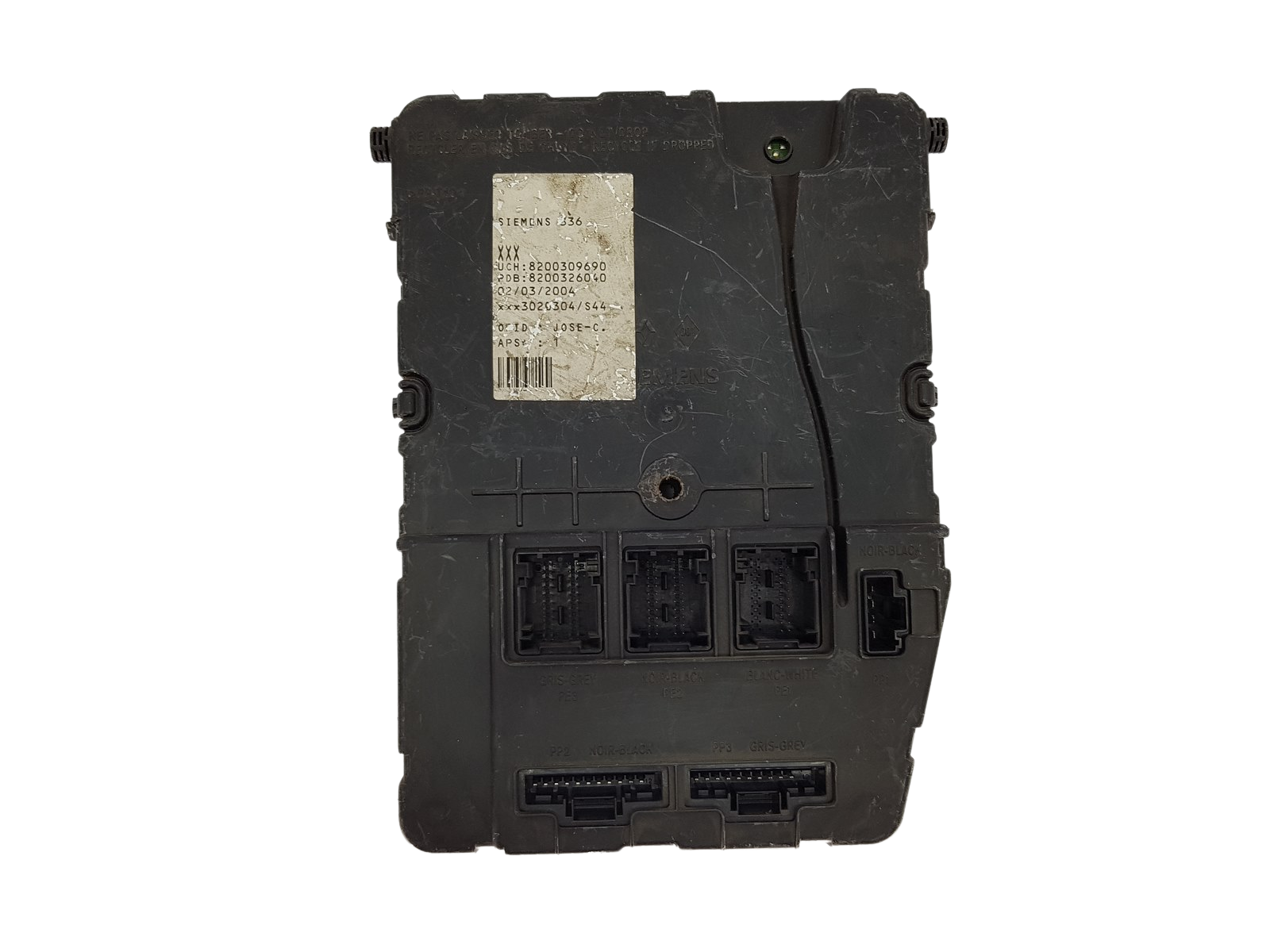 Steuergerät Renault UCH X84 N2 8200309690 S118400220D Siemens 18380 main product photo